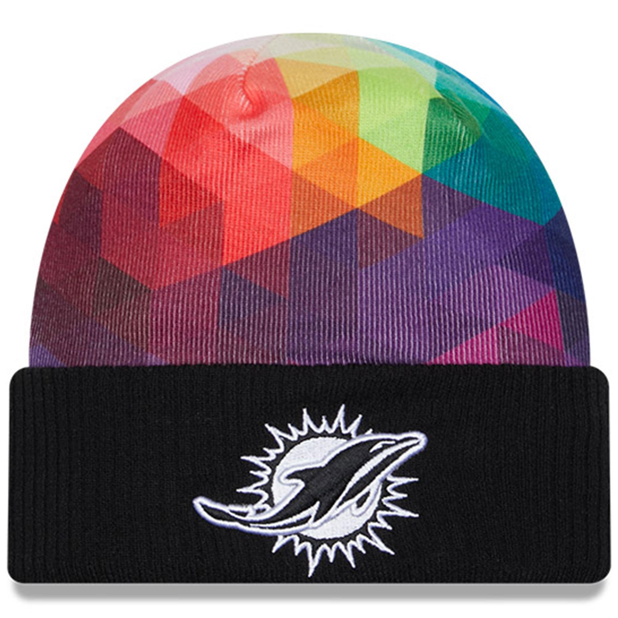 New Era Dolphins 2023 Crucial Catch Knit Hat