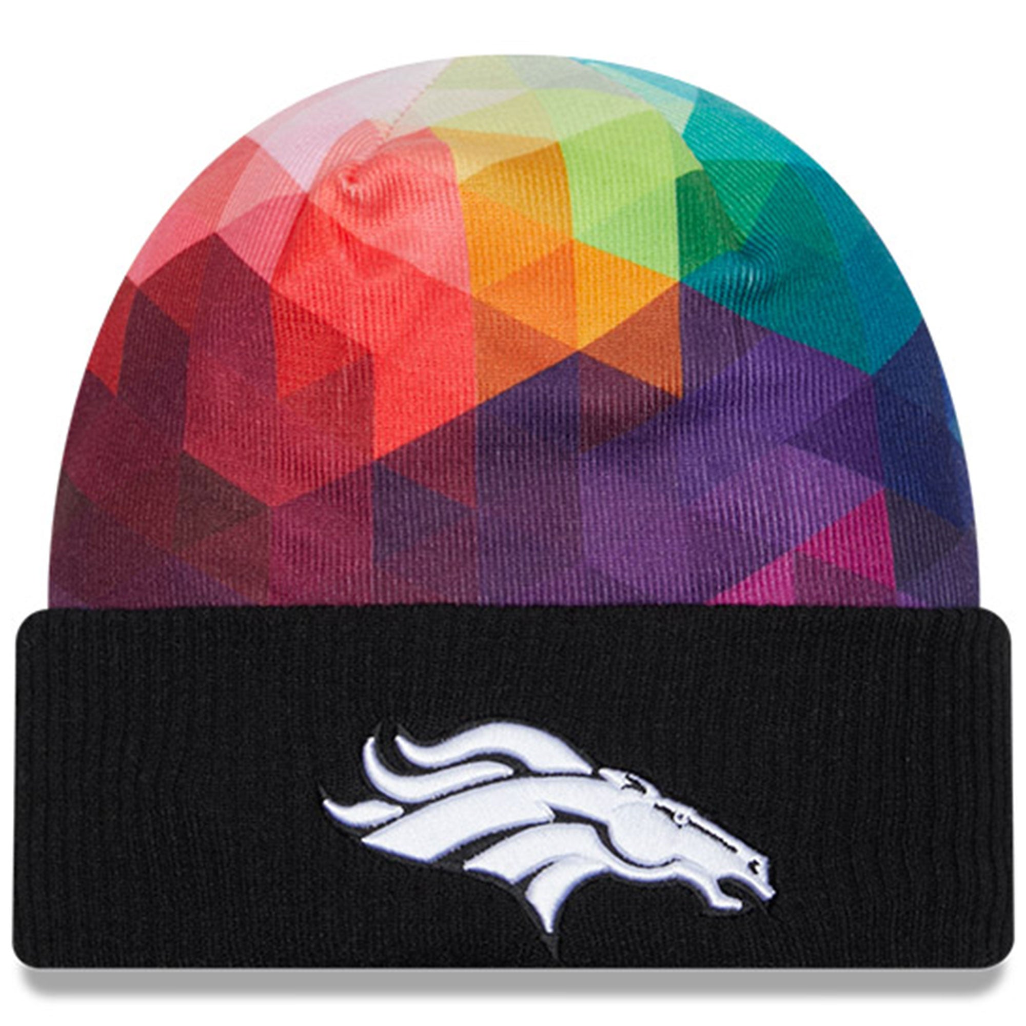 New Era Broncos 2023 Crucial Catch Knit Hat