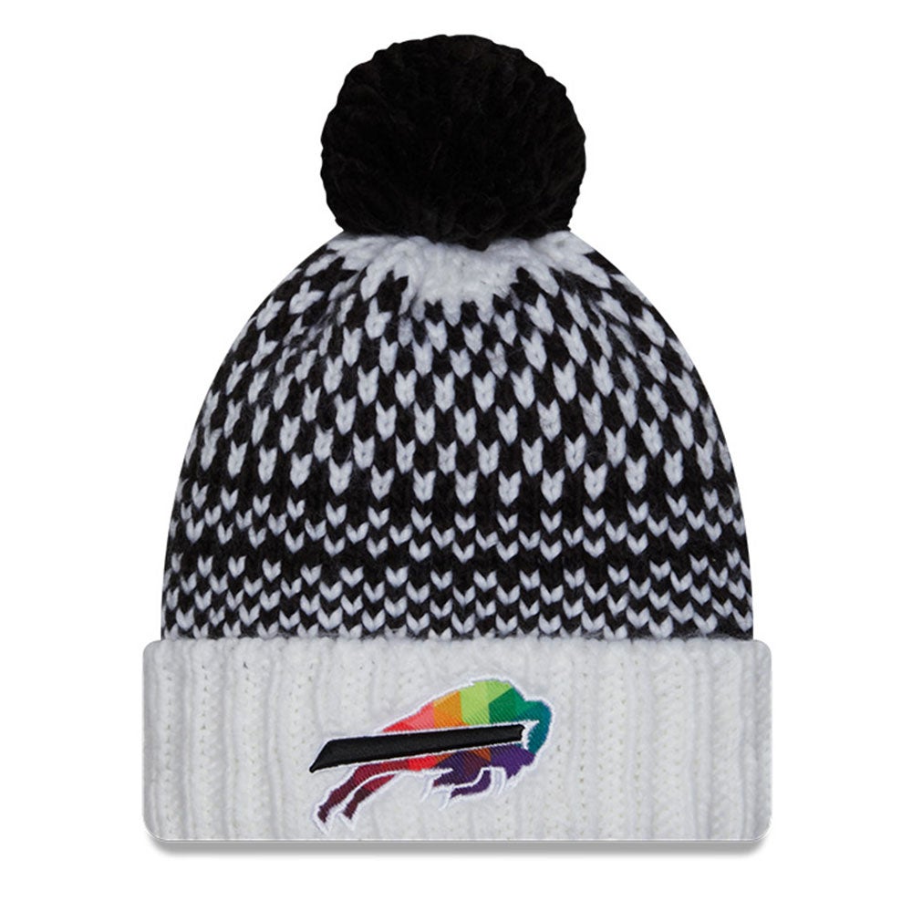 buffalo bills pom knit hat