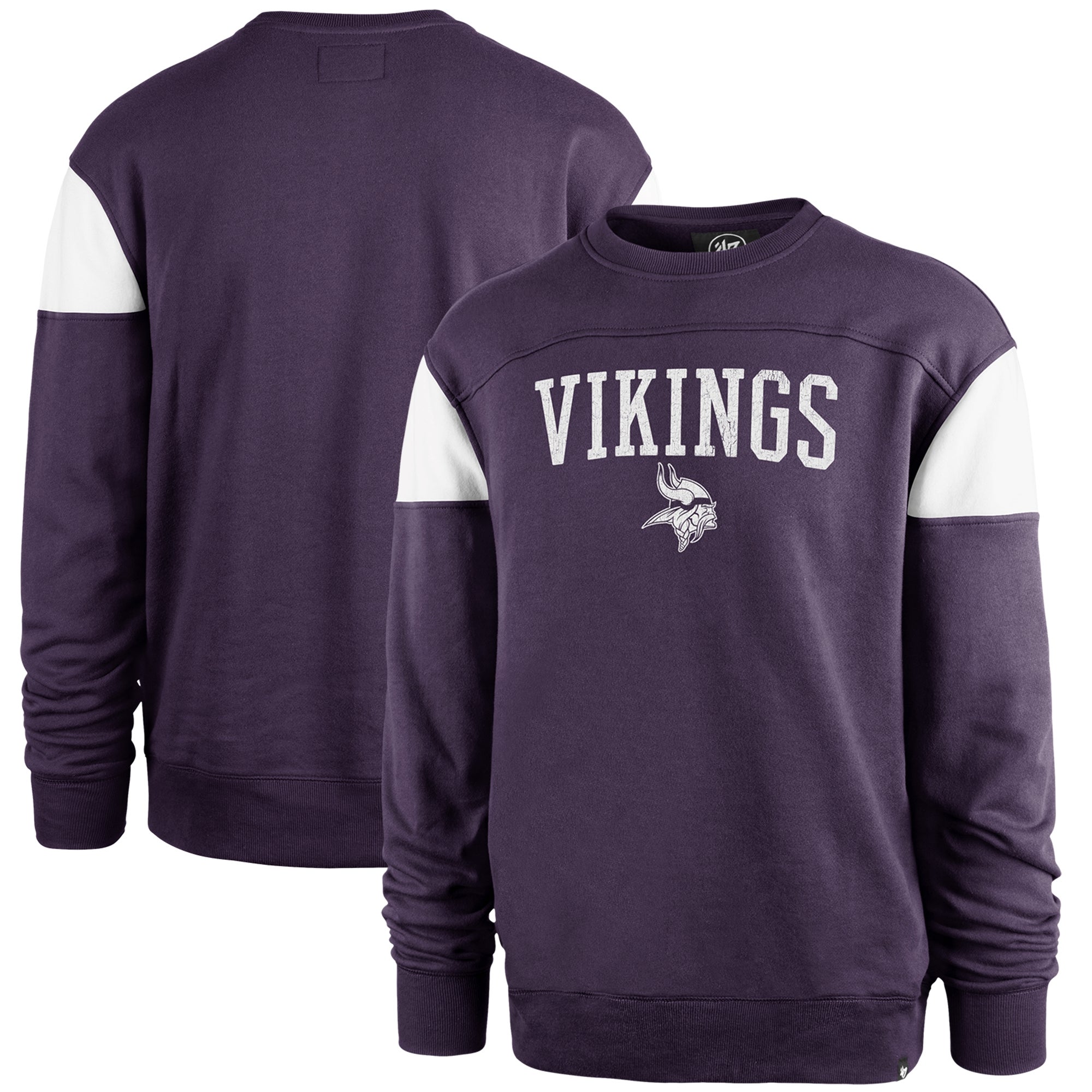 47 Brand Vikings Groundbreaker Onset Pullover Sweatshirt