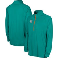 Outerstuff Men's Aqua Miami Dolphins Primetime Pullover Hoodie Size: Medium