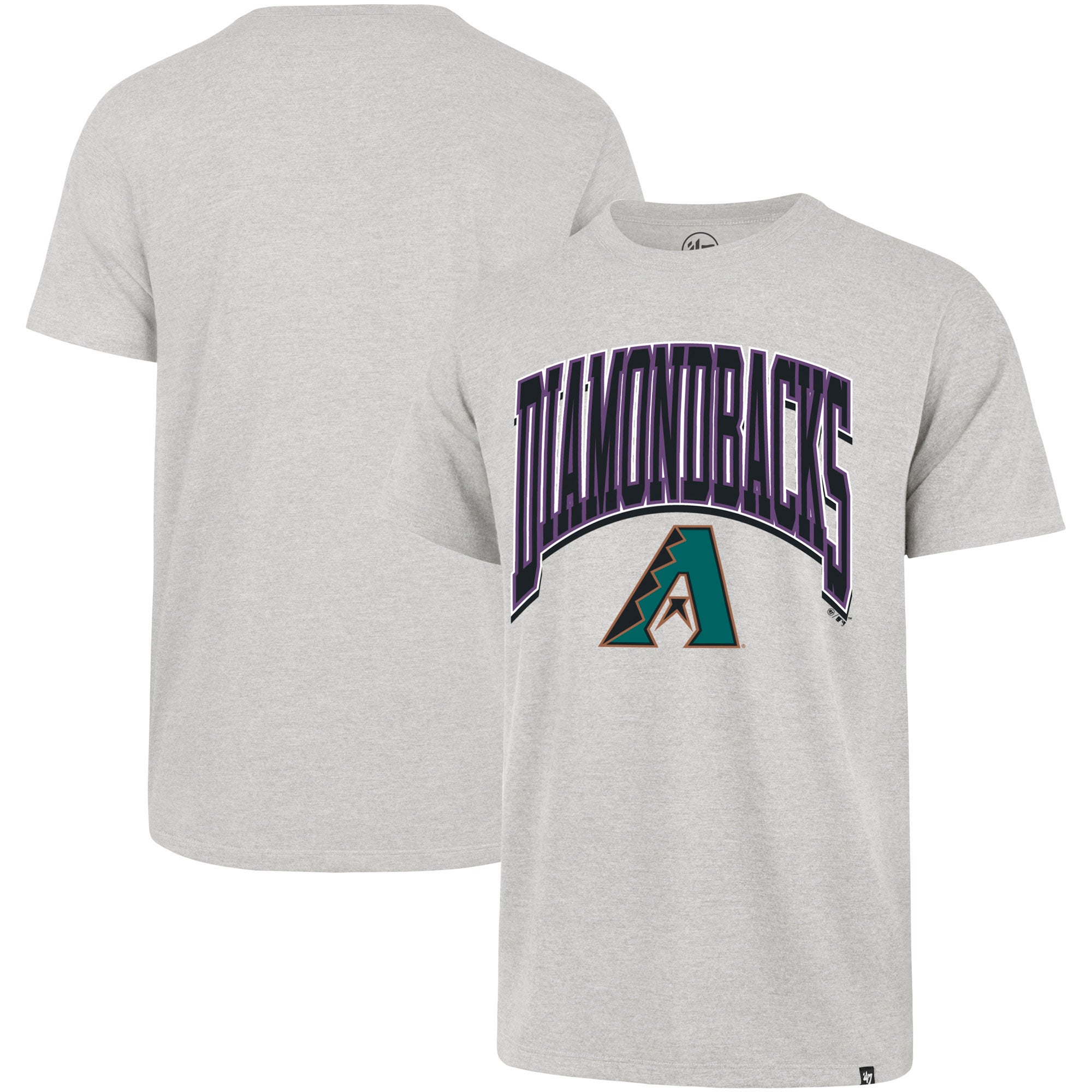 Arizona Diamondbacks '47 Walk Tall Franklin T-Shirt - Gray