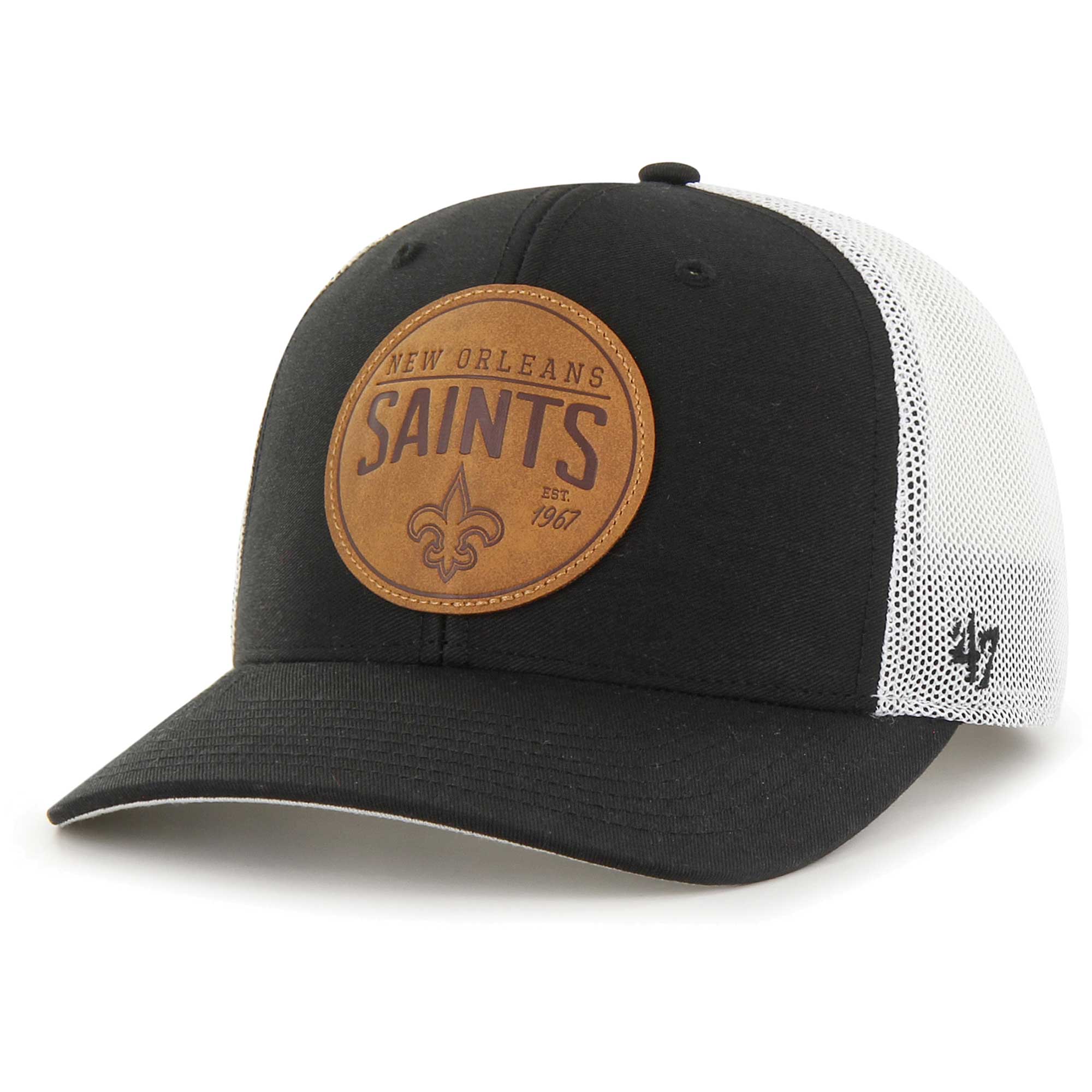 Official New Orleans Saints Fitted Hats, Saints Stretch Hats, Fitted Caps