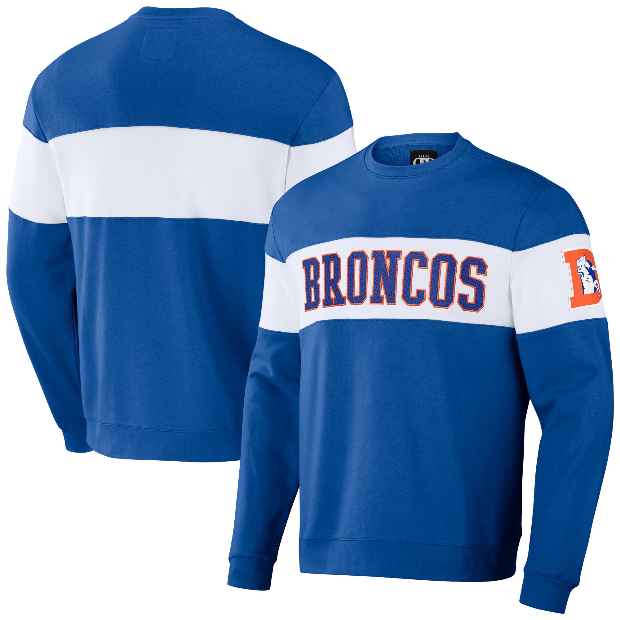 Men's Denver Broncos Graphic Crew Sweatshirt