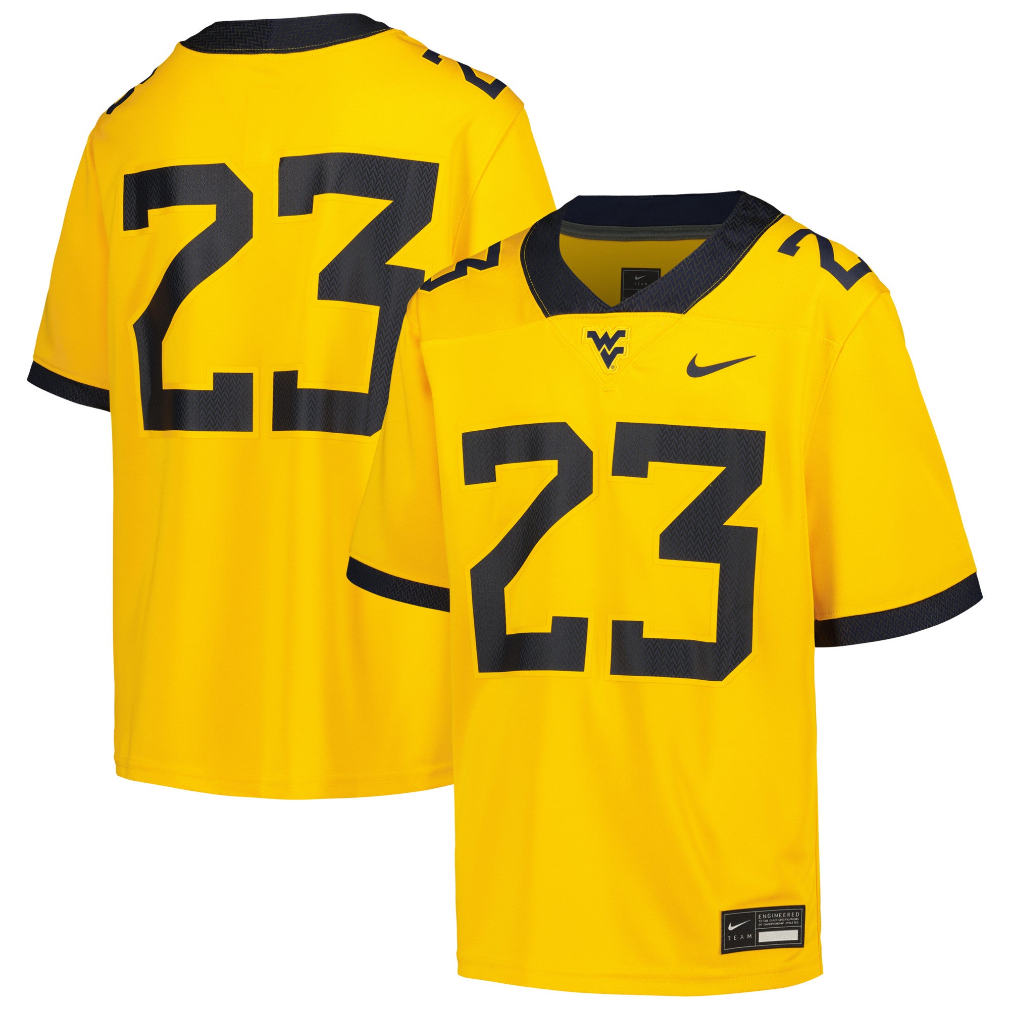 Nike West Virginia # Football Game Jersey