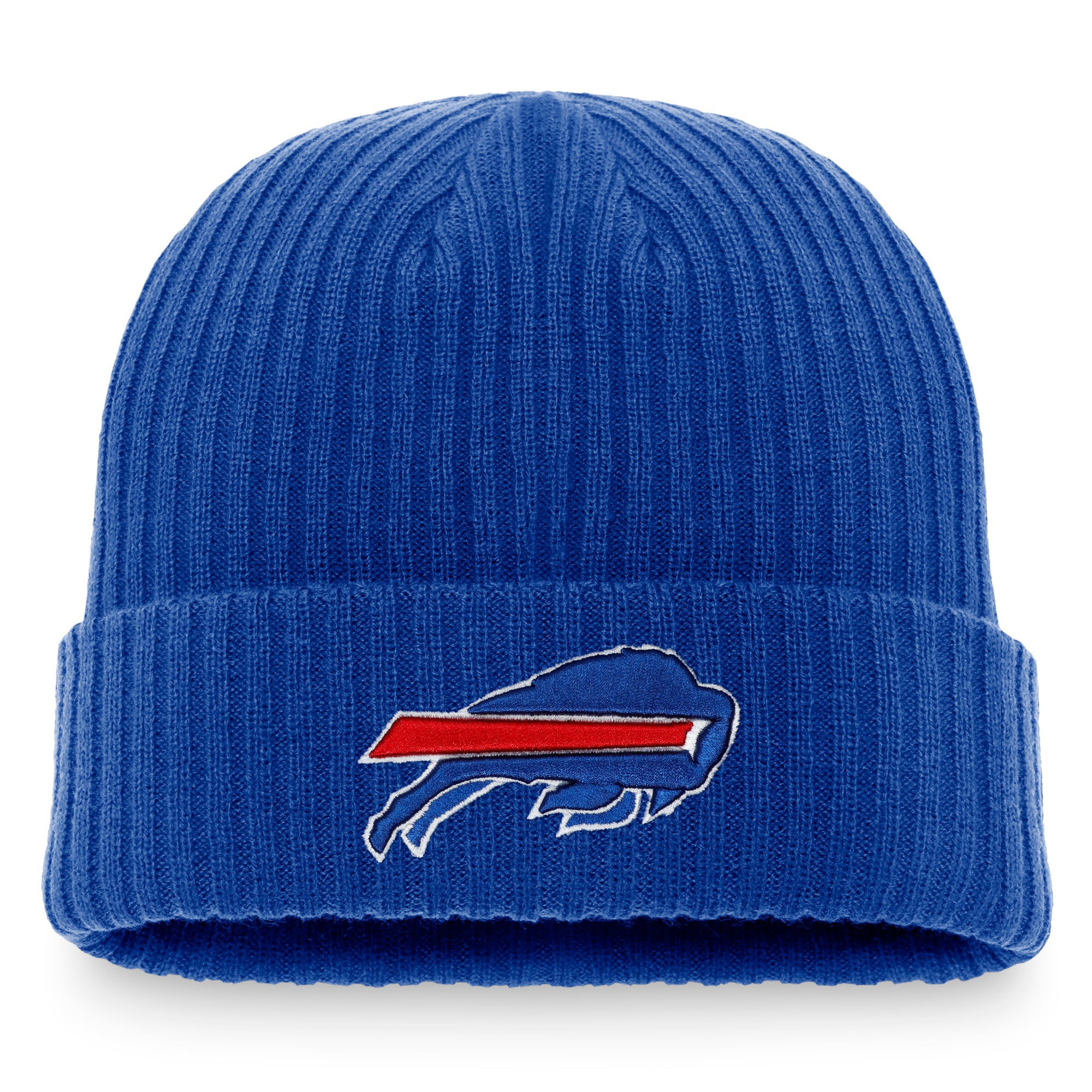 Fanatics Men's Black Buffalo Bills Tonal Cuffed Knit Hat - Macy's