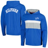 Men's New Era Gray Detroit Lions Drill Combine Authentic Full-Zip Hoodie  Jacket