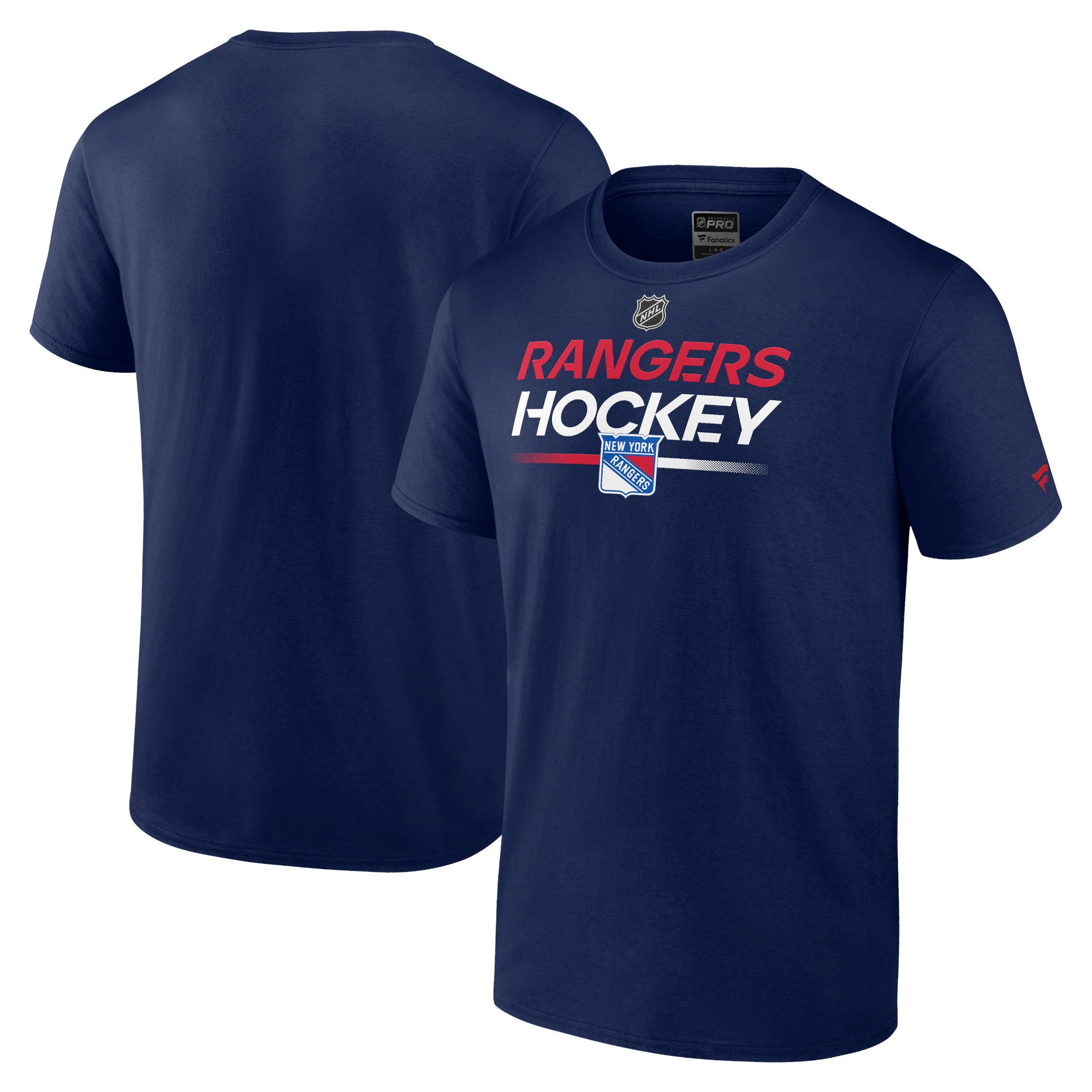 New York Rangers Fanatics Branded Authentic Pro Primary Replen