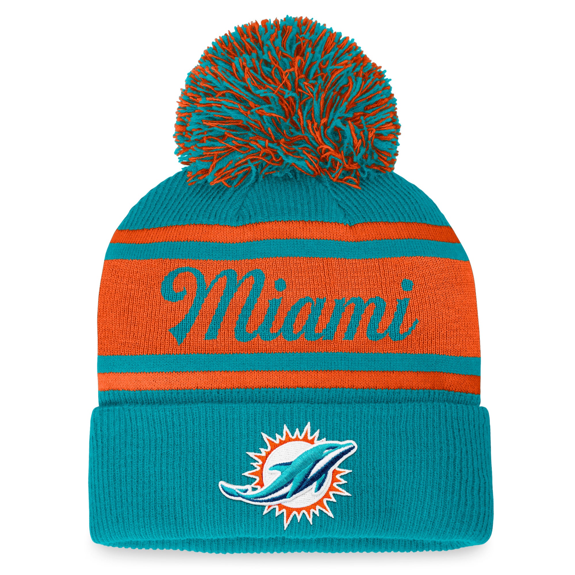 Miami Dolphins Embroidered LOGO Winter Beanies 