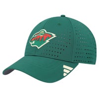 Men's Minnesota Wild Fanatics Branded Black Team Logo Pride Adjustable Hat