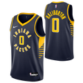 Nike Tyrese Haliburton Pacers Icon Jersey - Nike Navy