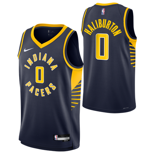 BOYS - Nike Tyrese Haliburton Pacers Icon Jersey - Navy