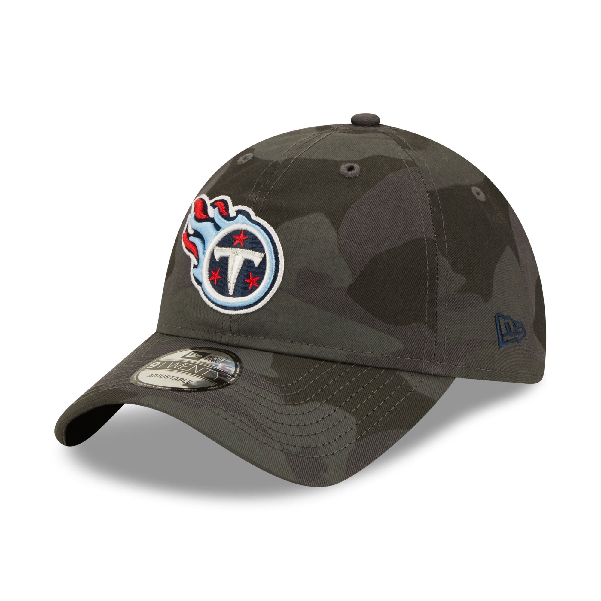 Tennessee Titans ARMY CAMO TRUCKER Hat by New Era