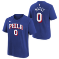 Nike Tyrese Maxey 76ers Short Sleeve T-Shirt - Nike Royal