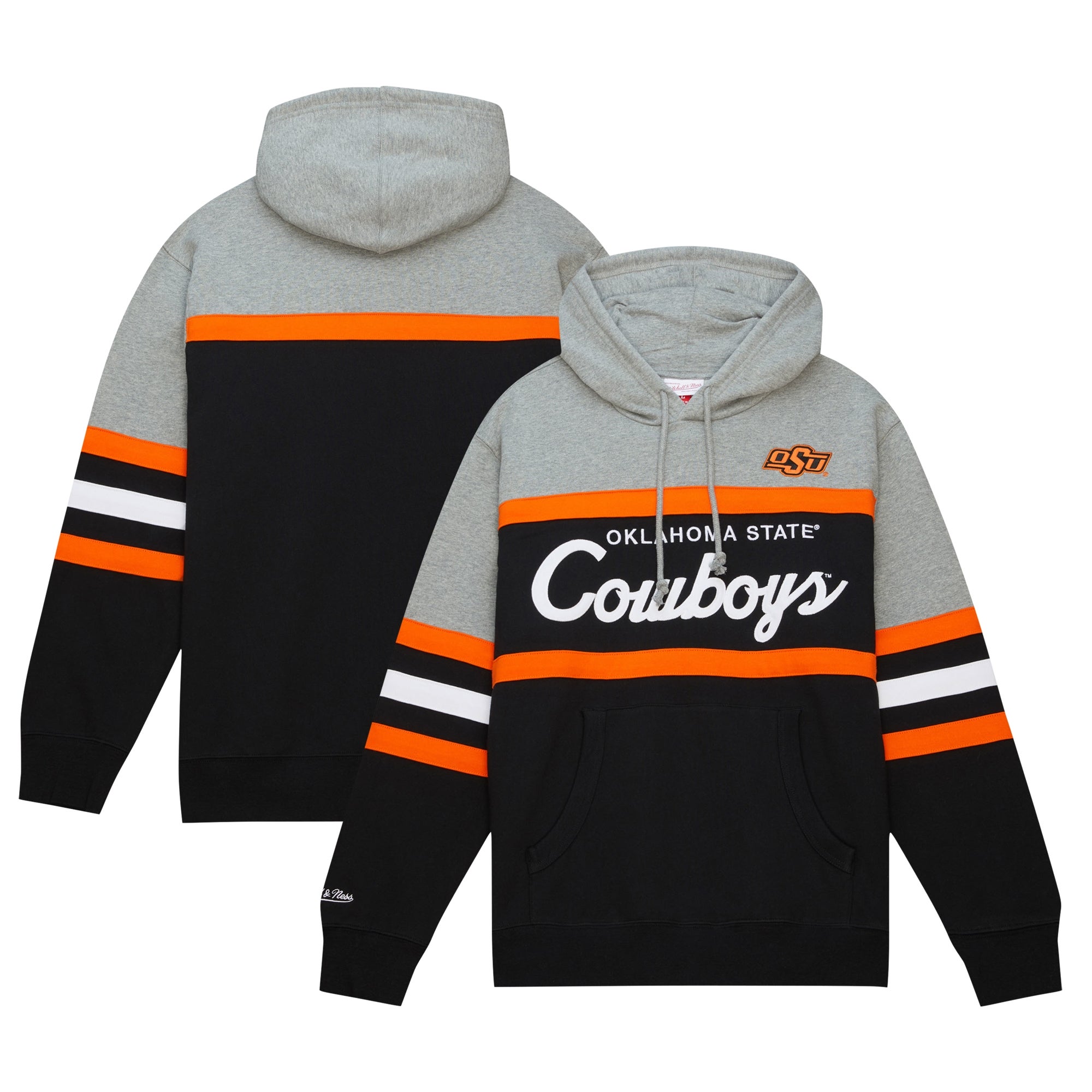 Mitchell & Ness Cowboys Head Coach Pullover Hoodie - Men's