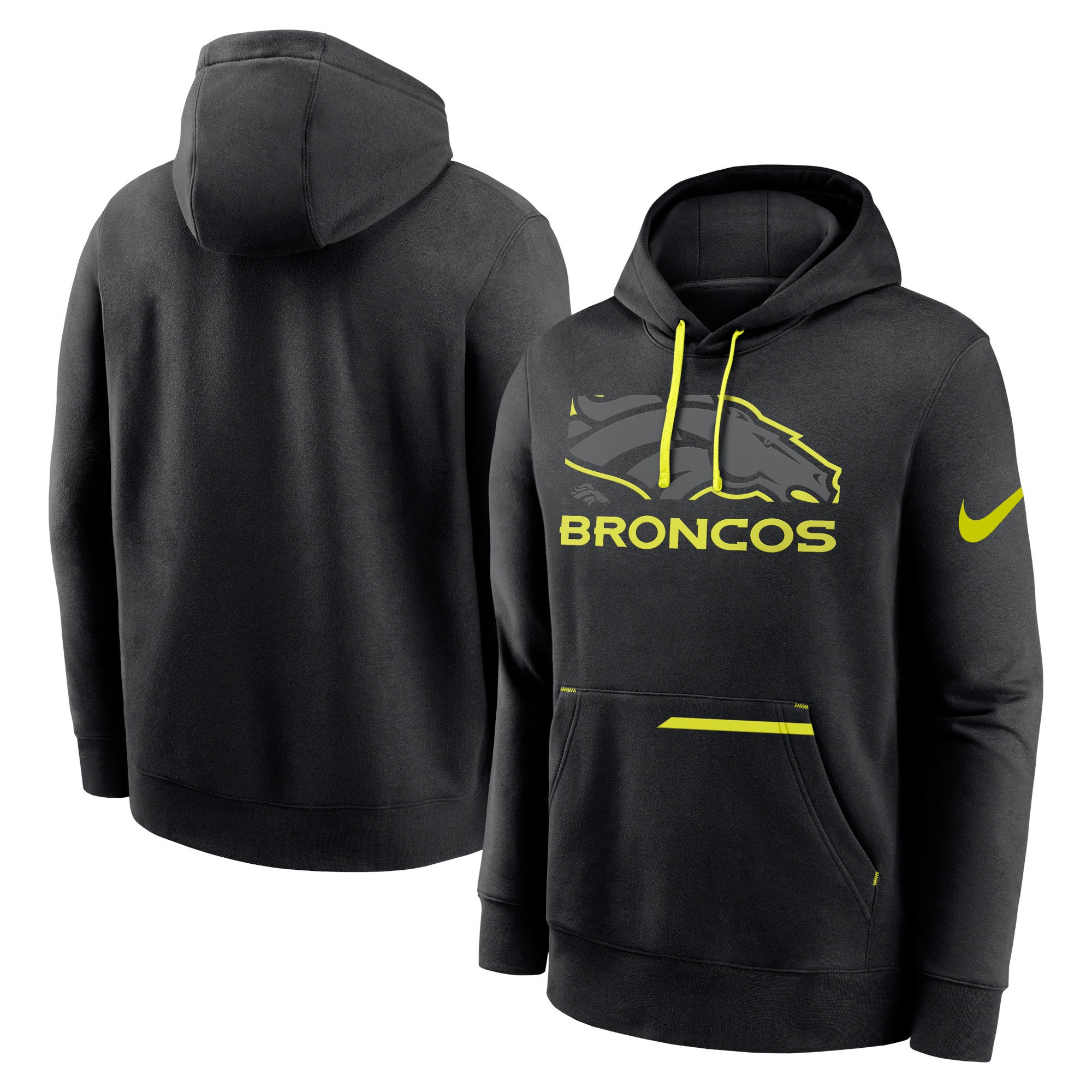 Nike Broncos Volt Pullover Hoodie