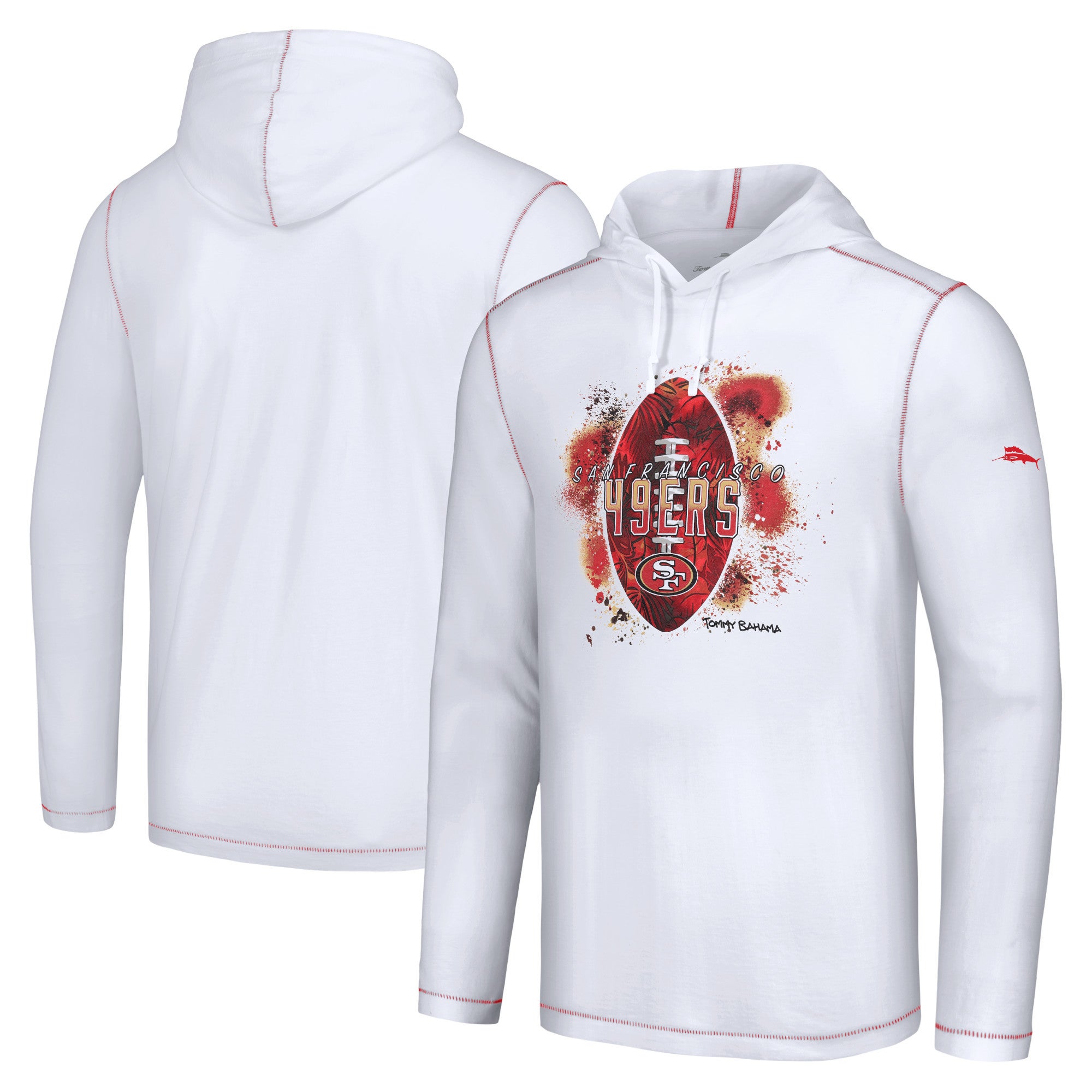 San Francisco 49ers Tommy Bahama Graffiti Touchdown Shirt