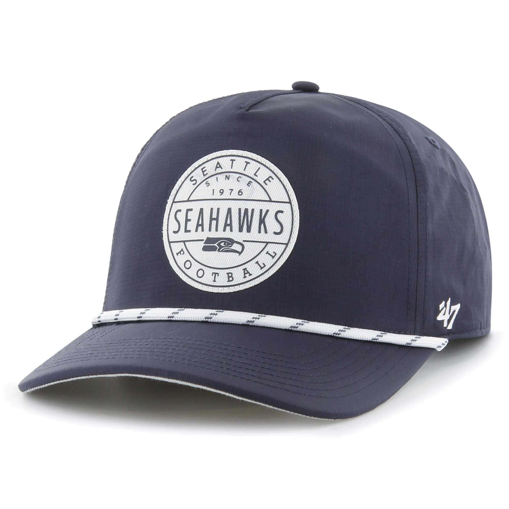 Men's '47 White Seattle Seahawks Surburbia Hitch Adjustable Hat