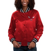 Starter Bills Line Up Full-Snap Varsity Jacket - Women's