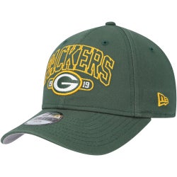 Boys' Grade School - New Era Packers Outline 9FORTY Adjustable Hat - Green