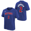 Nike Cade Cunningham Pistons Short Sleeve T-Shirt - Nike Blue