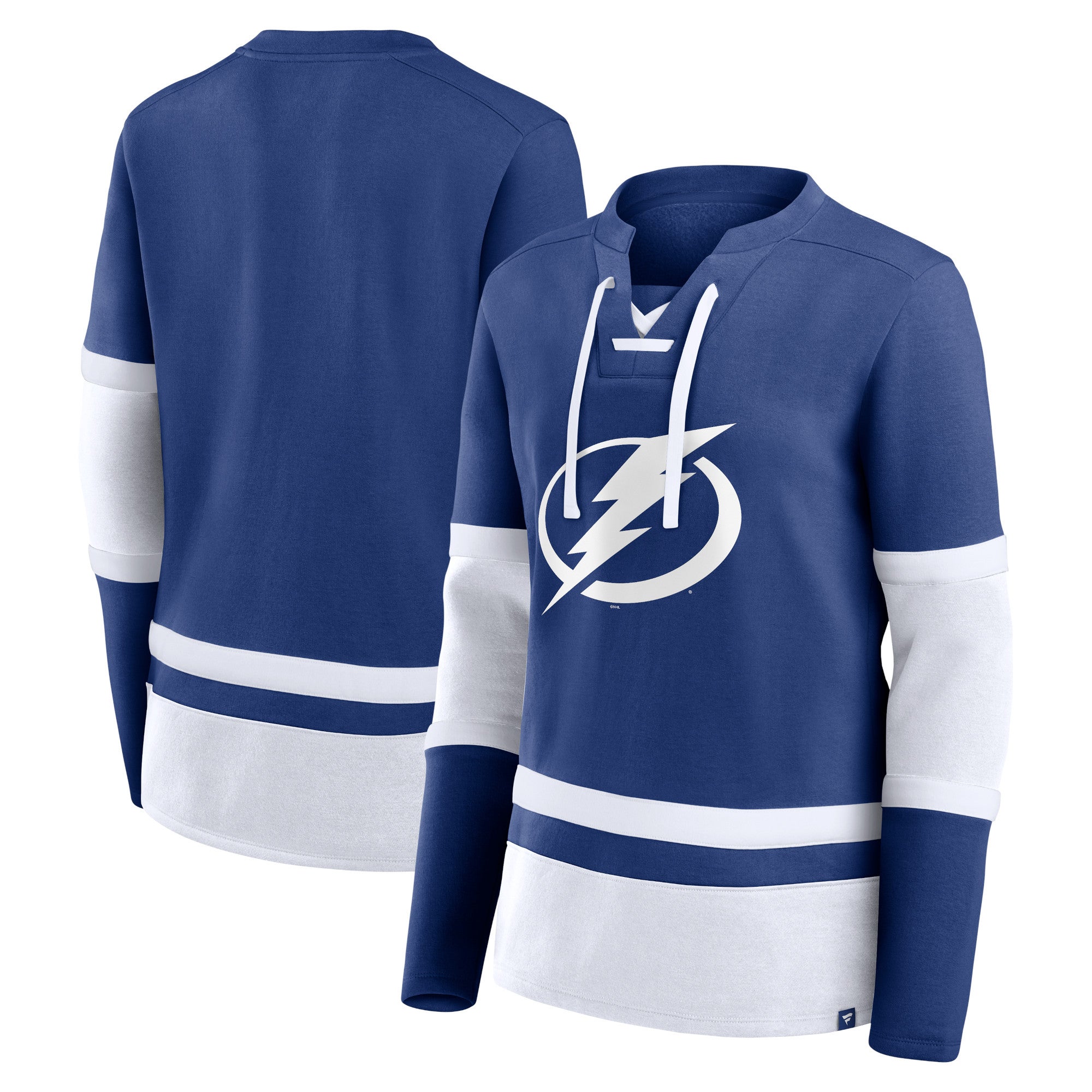 Women's Blue Tampa Bay Lightning Long Sleeve T-Shirt