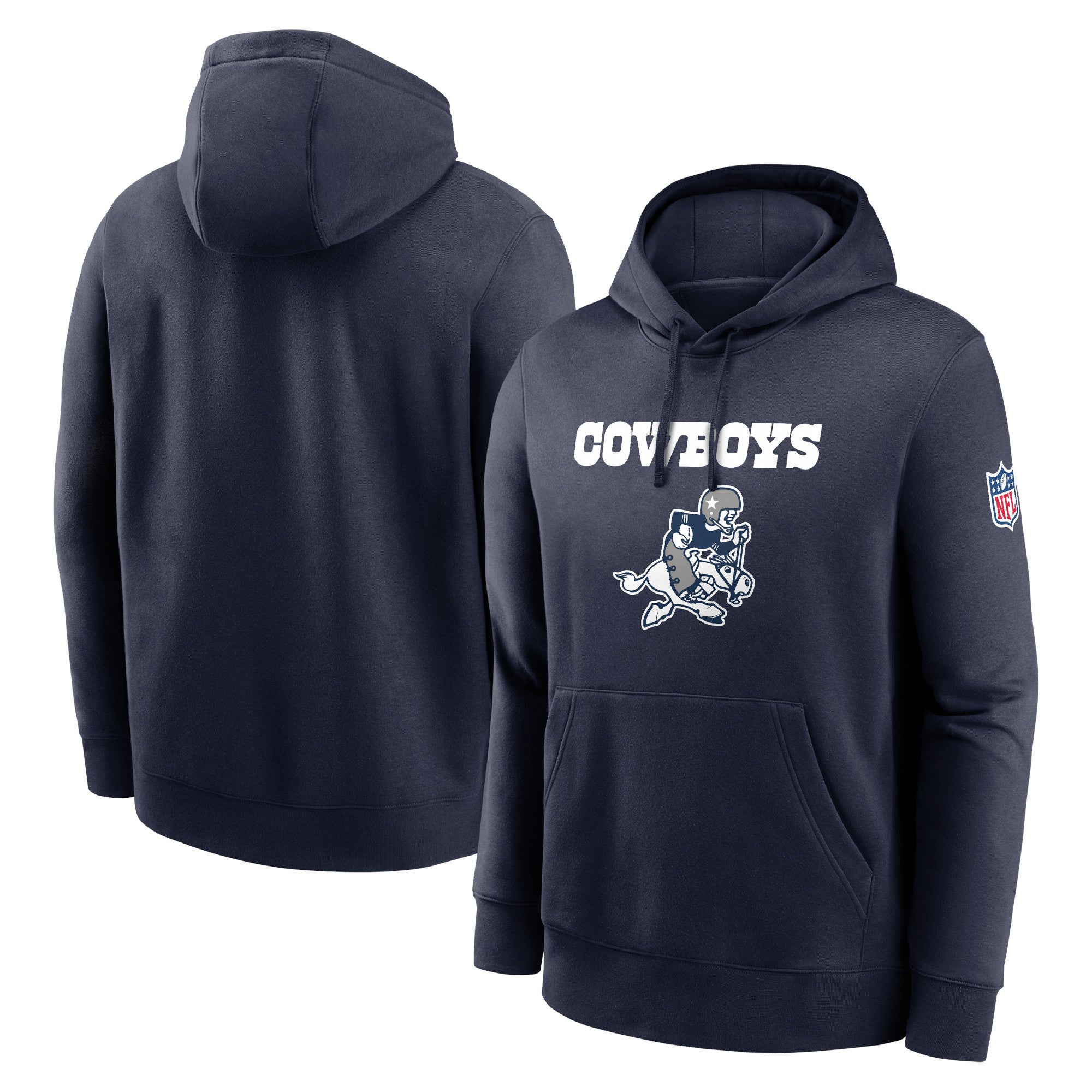 DALLAS COWBOYS UNITED SIDELINE HOODIE (L) 2010 NWT**