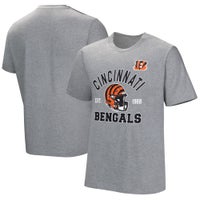 Cincinnati Bengals New Era Women's Plus Size Lace-Up Notch Neck Long Sleeve  T-Shirt - Orange