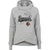 Outerstuff Girls Youth Heather Gray Cincinnati Bengals Go for It Funnel Neck Raglan Pullover Hoodie Size: Medium