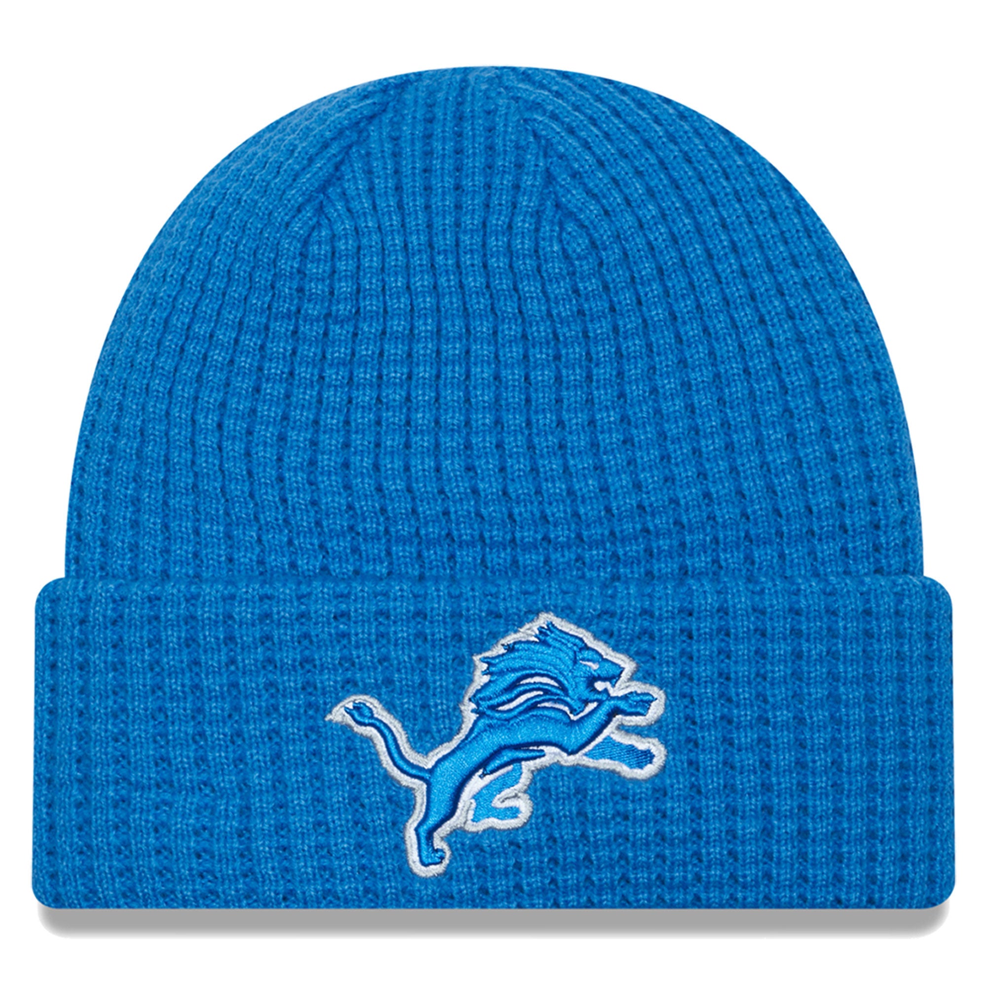 New Era Men's Detroit Lions Prime Team Color Knit Beanie