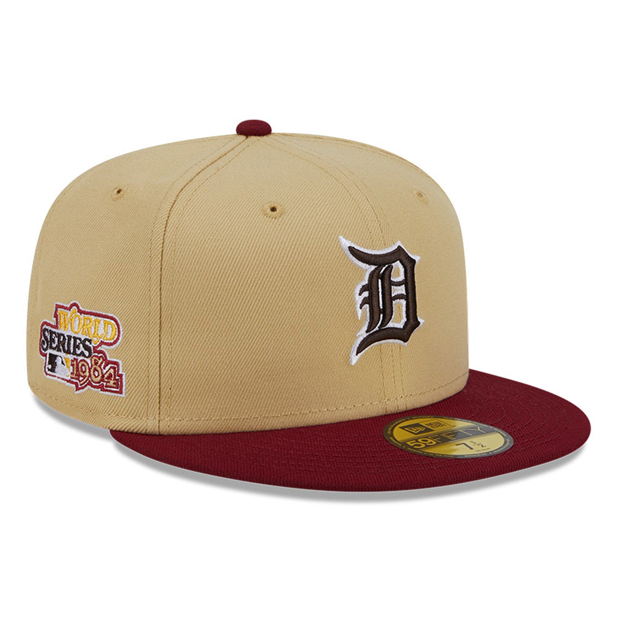 Men's New Era Detroit Tigers White on 59FIFTY Fitted Hat - Yahoo