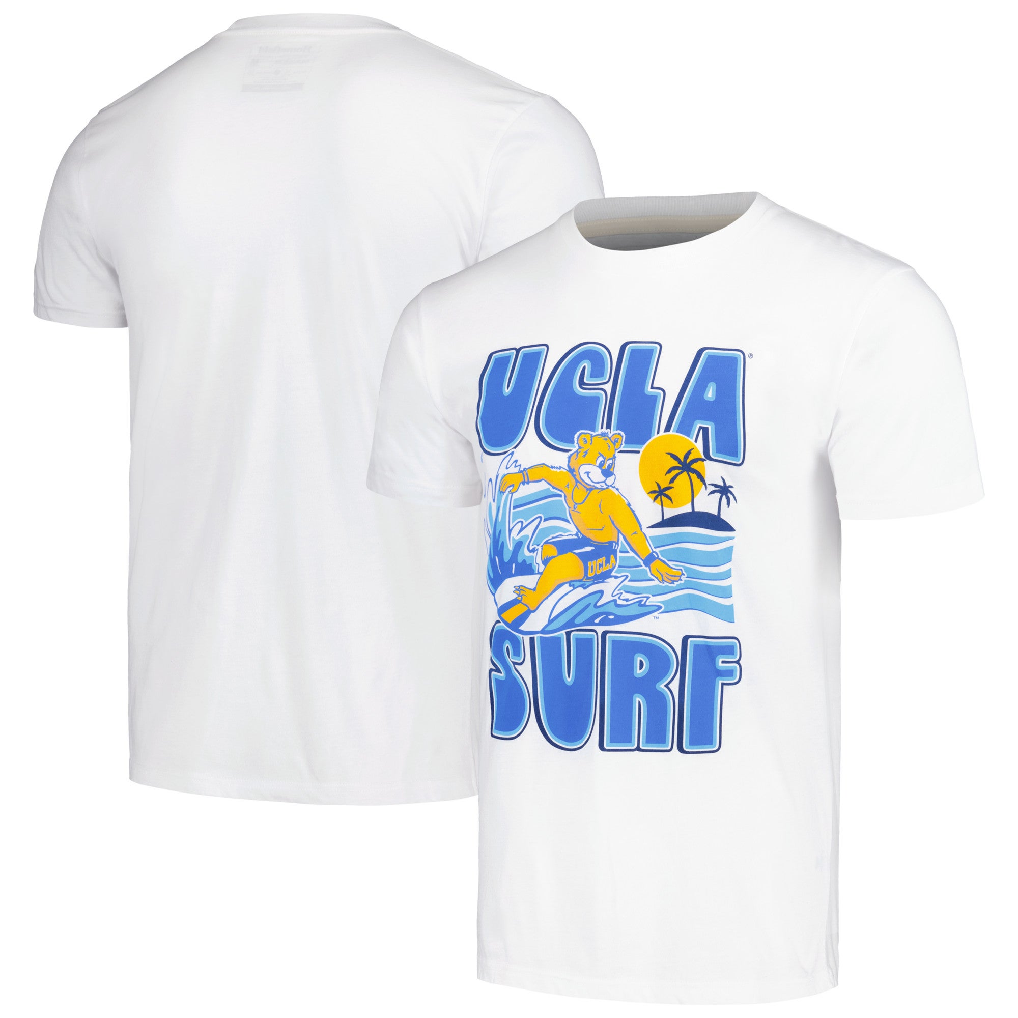 Men's Homefield Heathered Gold UCLA Bruins Repeat Vintage T-Shirt Size: Extra Large