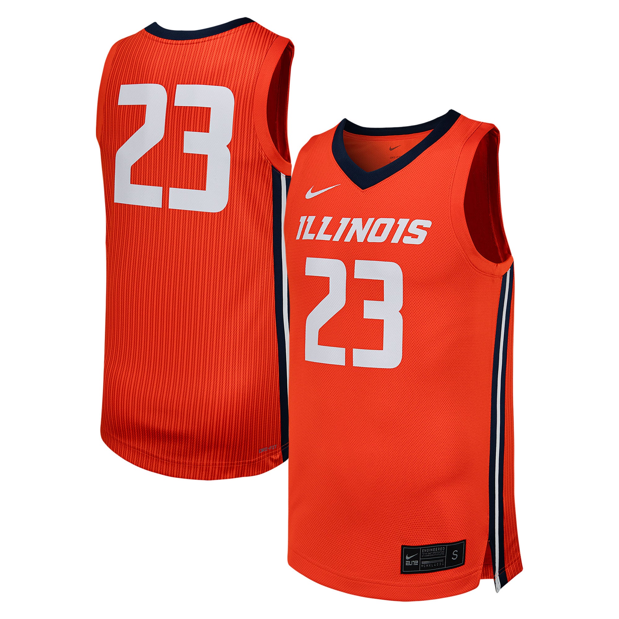 URBAN CHAMPS Illinois Fighting Illini # 23 Jersey size Small