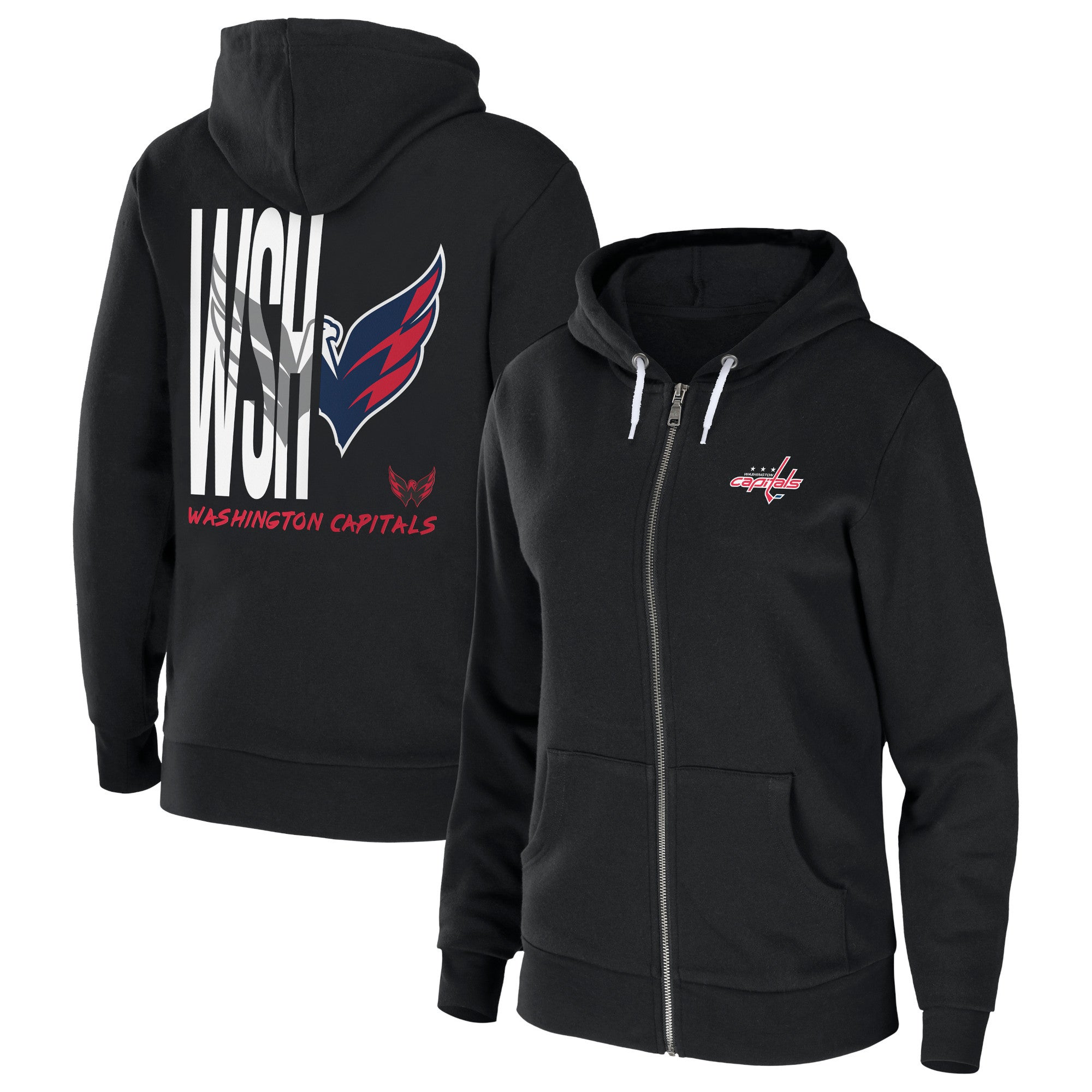 Washington capitals store zip up hoodie