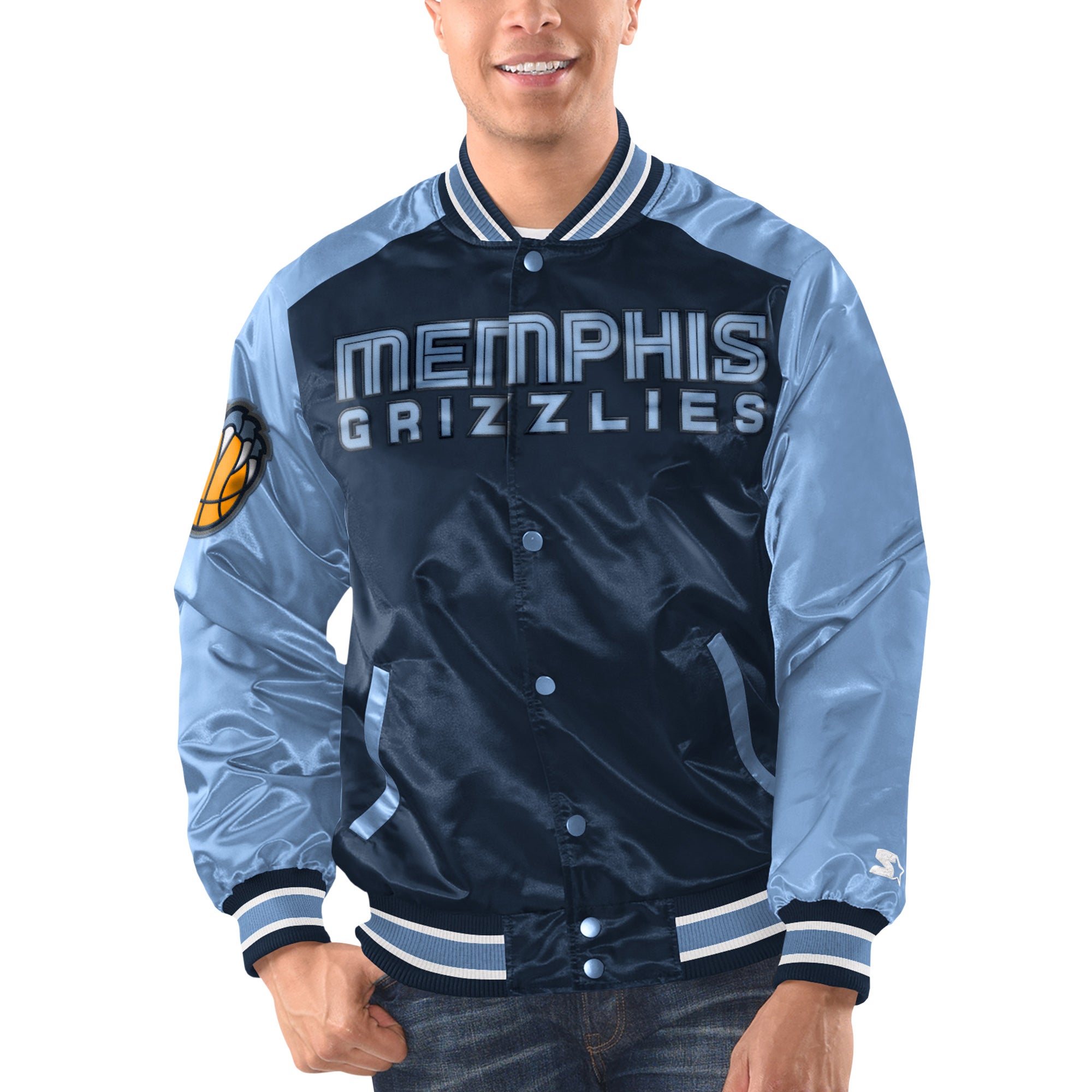 Memphis grizzlies best sale starter jacket