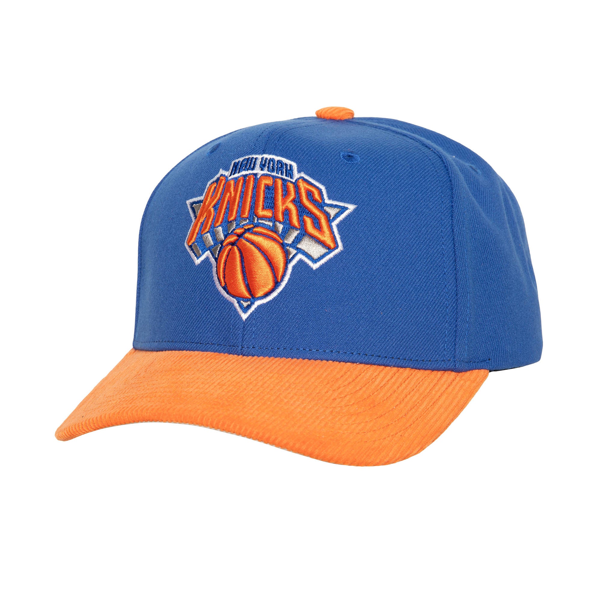 Mitchell & Ness Knicks Corduroy Pro Crown Adjustable Hat | Foot Locker