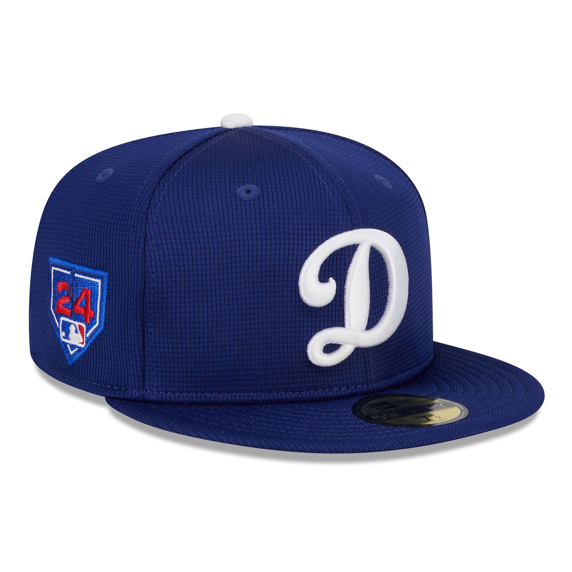 Product model new era dodgers 2024 spring training 59fifty fitted hat