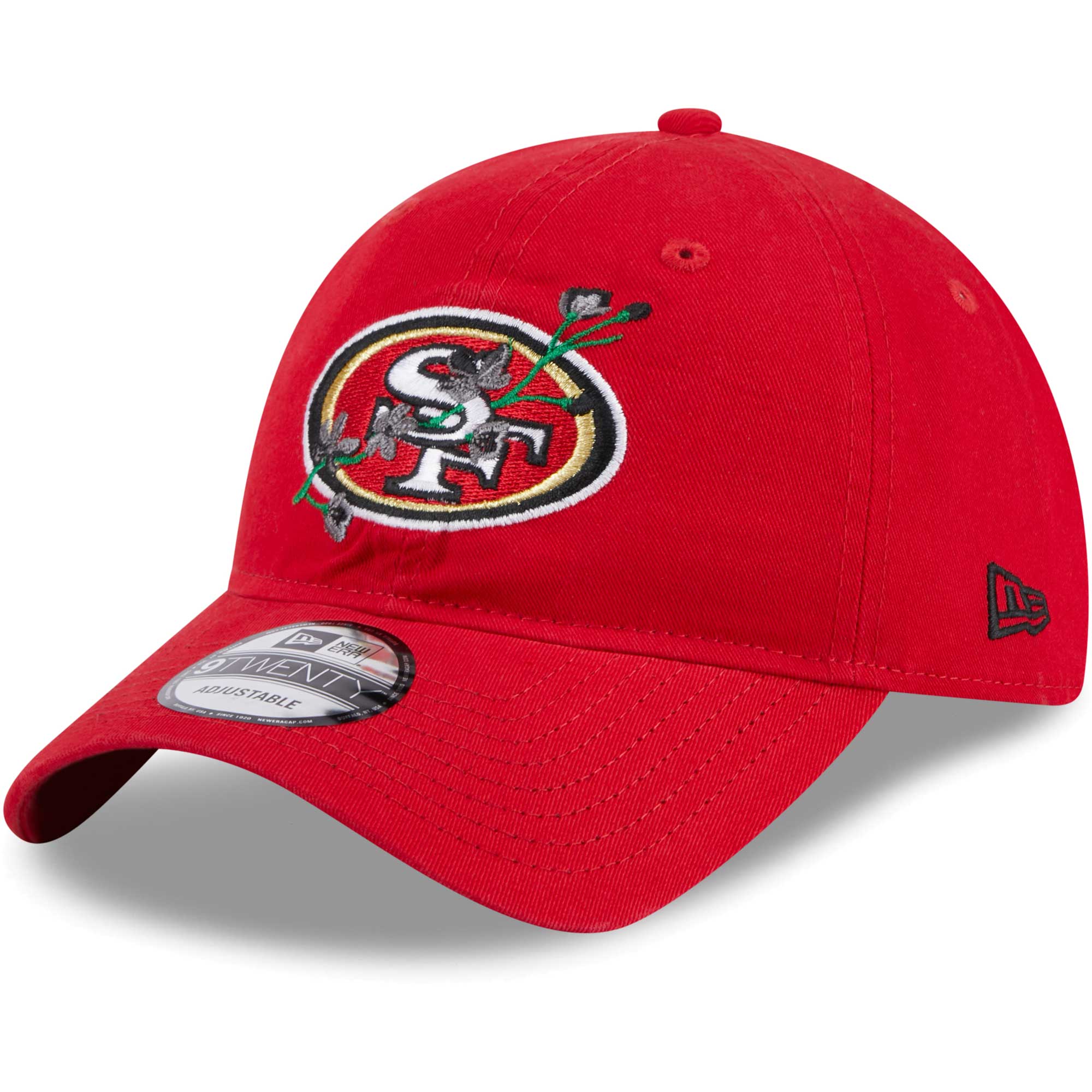 New Era 49ers Game Day Flower 9TWENTY Adjustable Hat