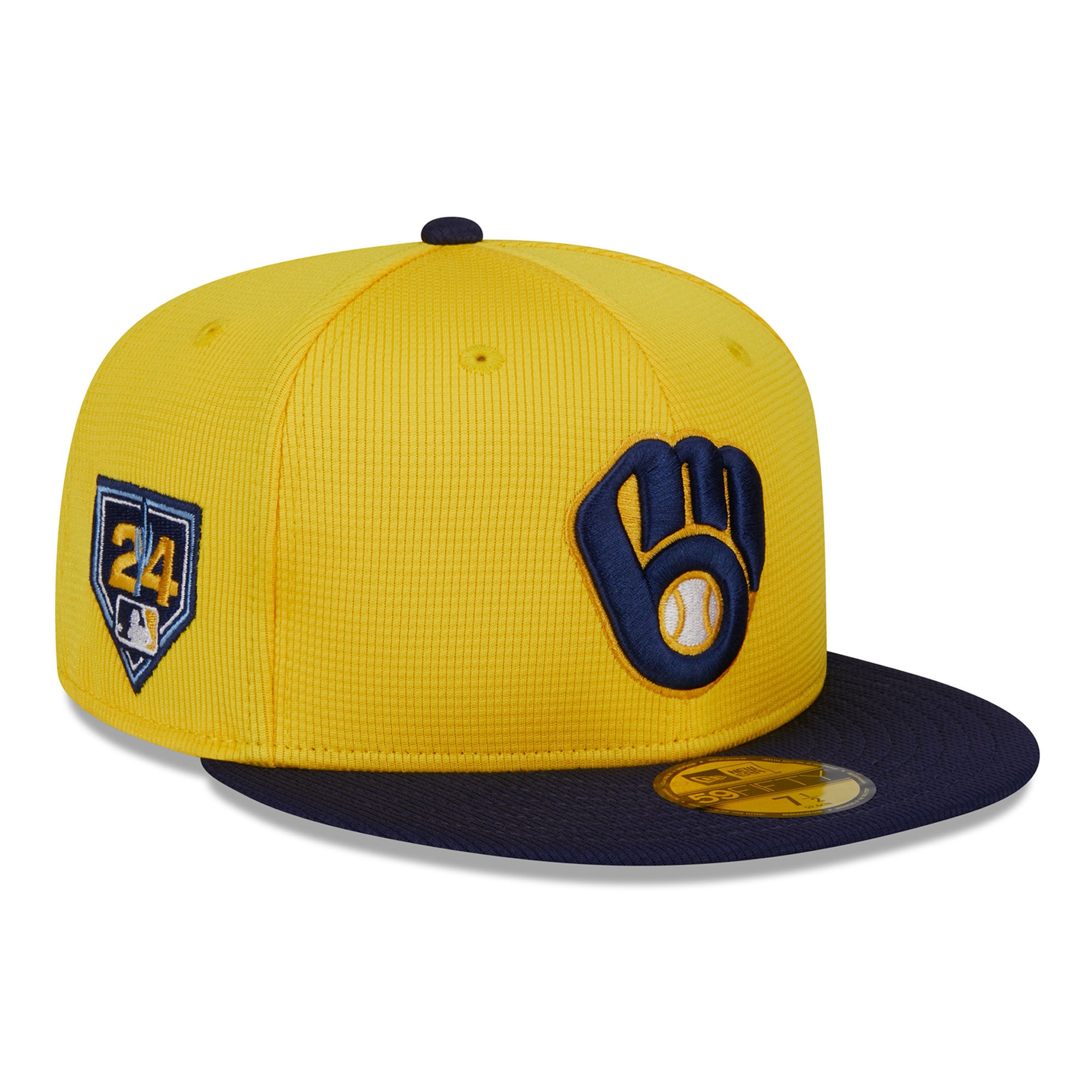 New Era Brewers 2024 Spring Training 59FIFTY Fitted Hat Foot Locker