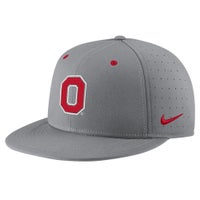 Men's - Nike Ohio State USA Side Patch True AeroBill... - Grey