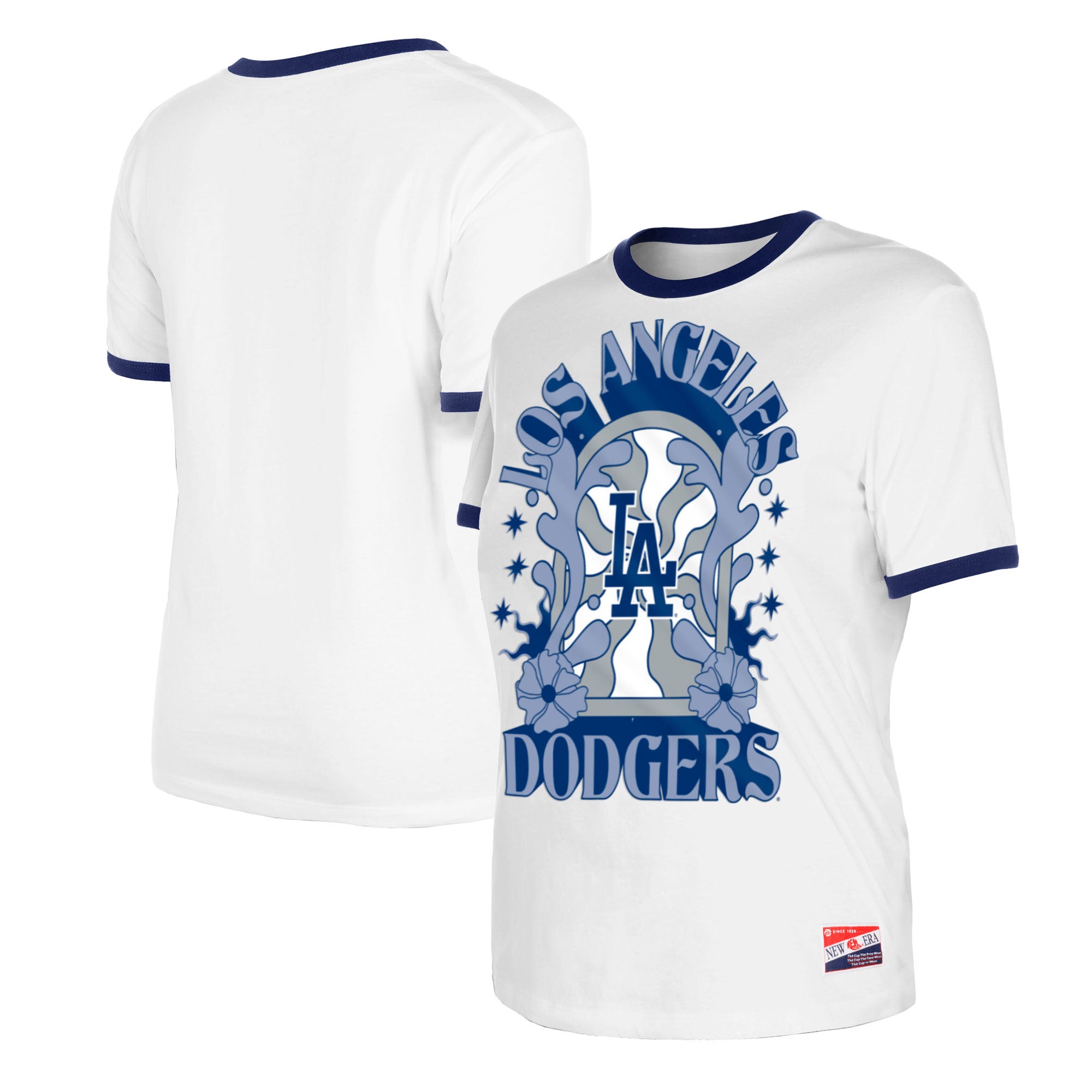 New Era Dodgers Oversized Ringer T-Shirt | Champs Sports