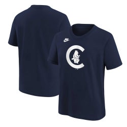 Boys' Grade School - Nike Cubs Cooperstown Team Logo T-Shirt - Blue