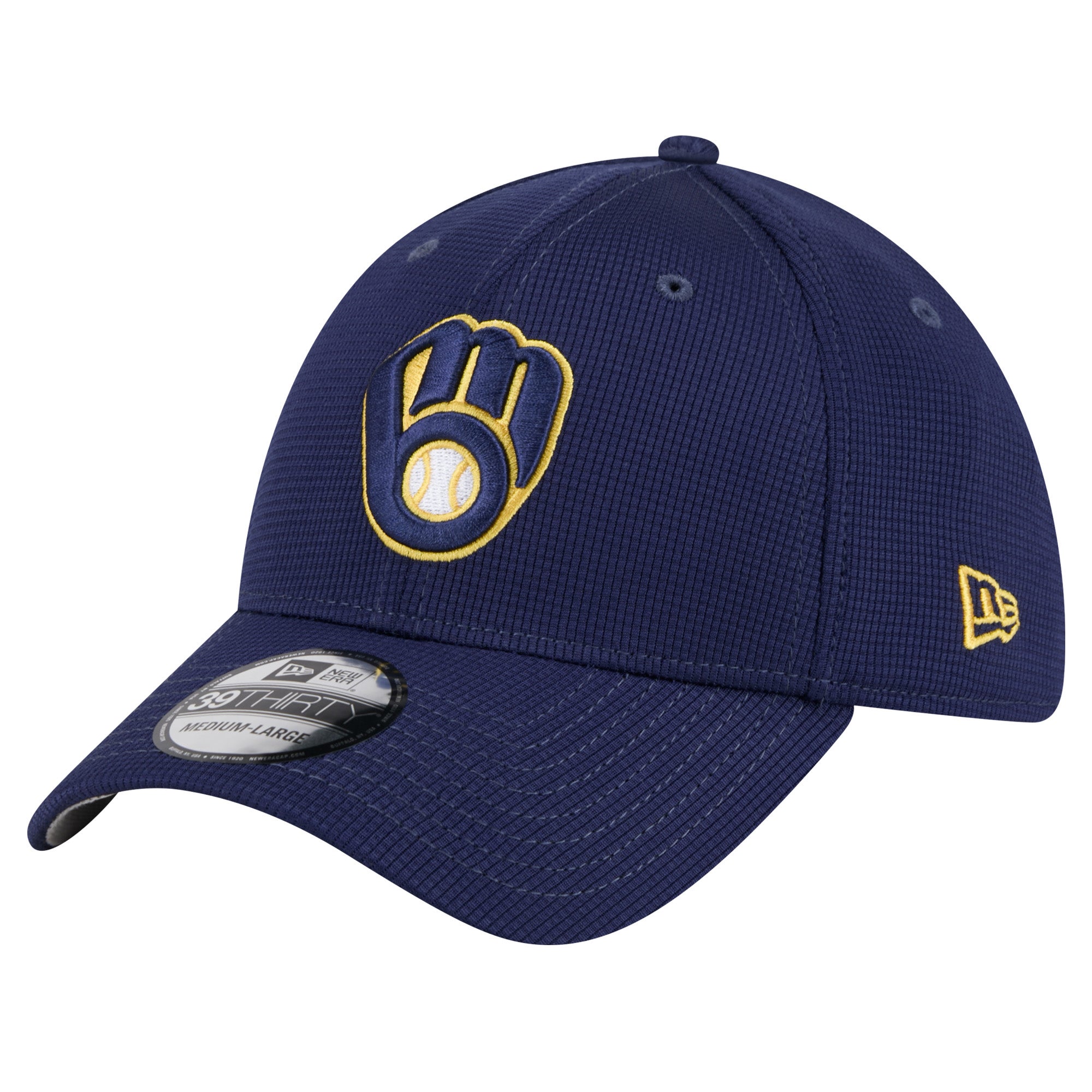 New Era Brewers Active Pivot 39THIRTY Flex Hat | Foot Locker