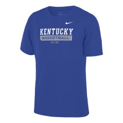 Boys' Grade School - Nike Kentucky Basketball Legend Practice T-Shirt - Blue