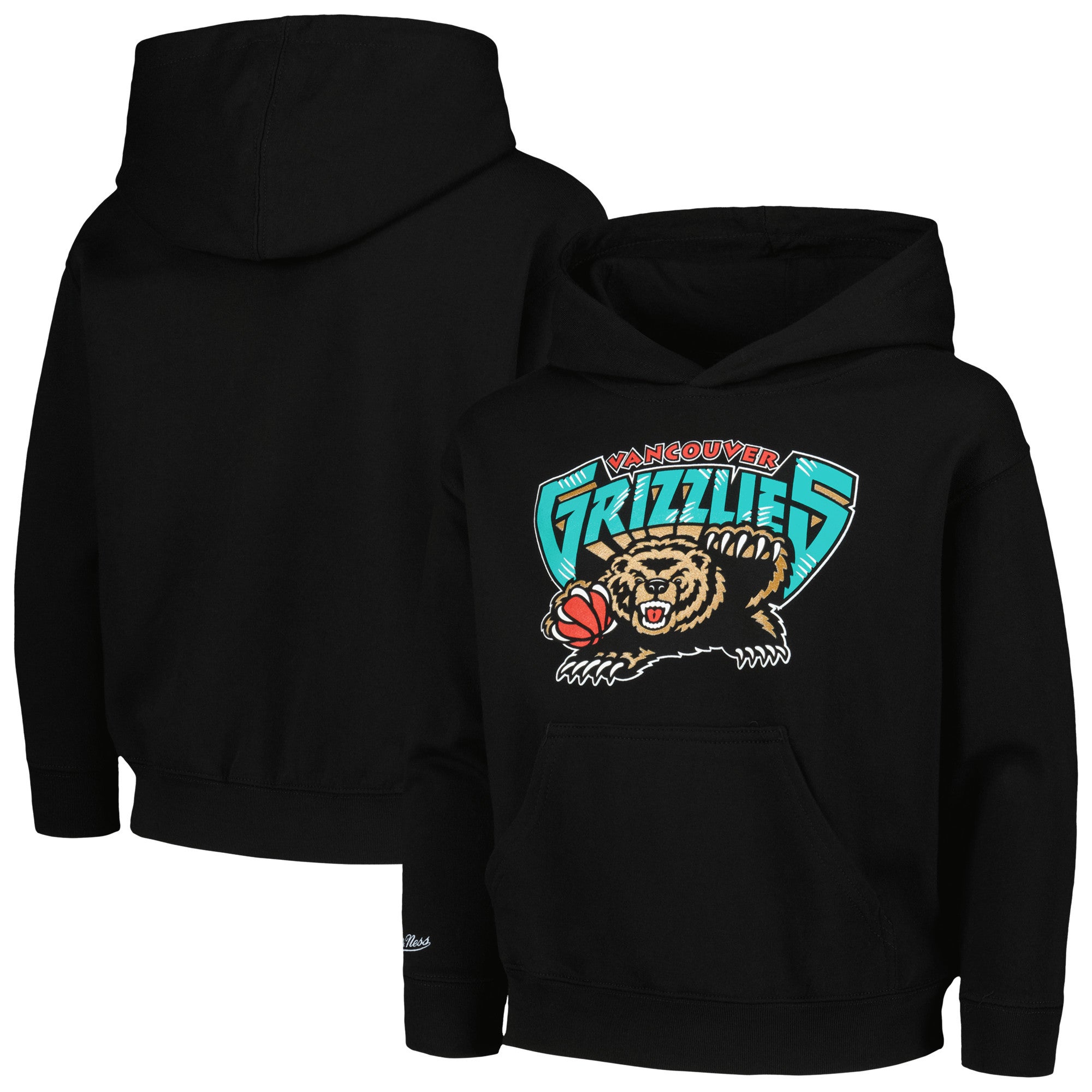 Mitchell & Ness Hardwood Classics Retro Logo Pullover Hoodie