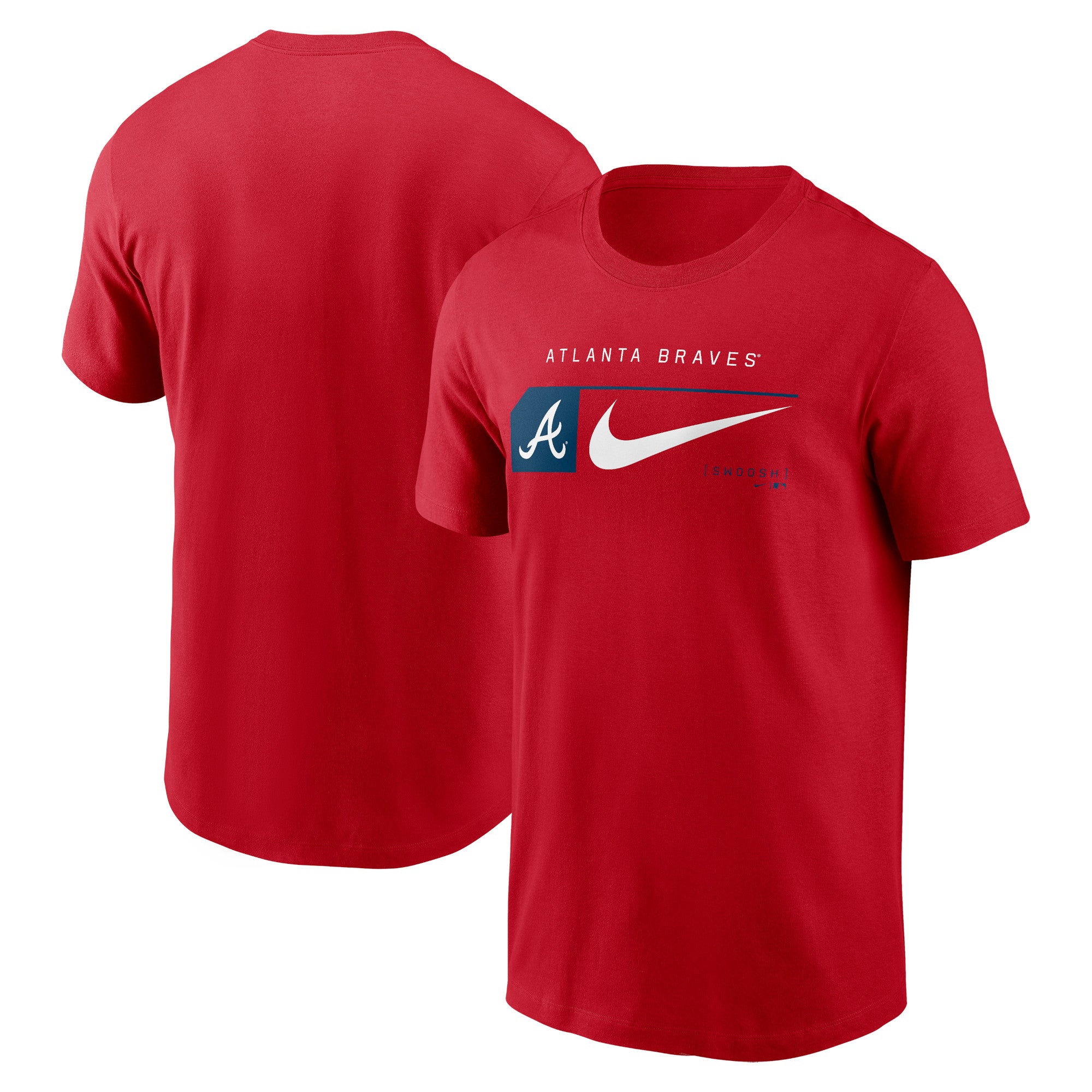 Men's Atlanta Braves Nike Red Team Engineered Performance T-Shirt