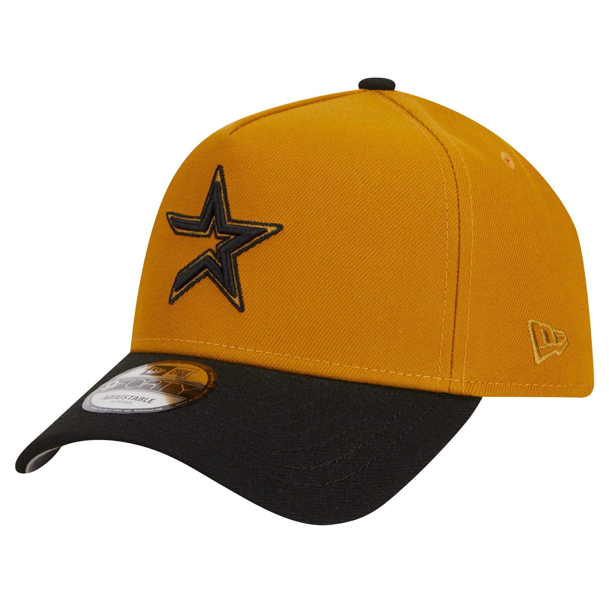New Era Astros Rustic A-Frame 9FORTY Adjustable Hat