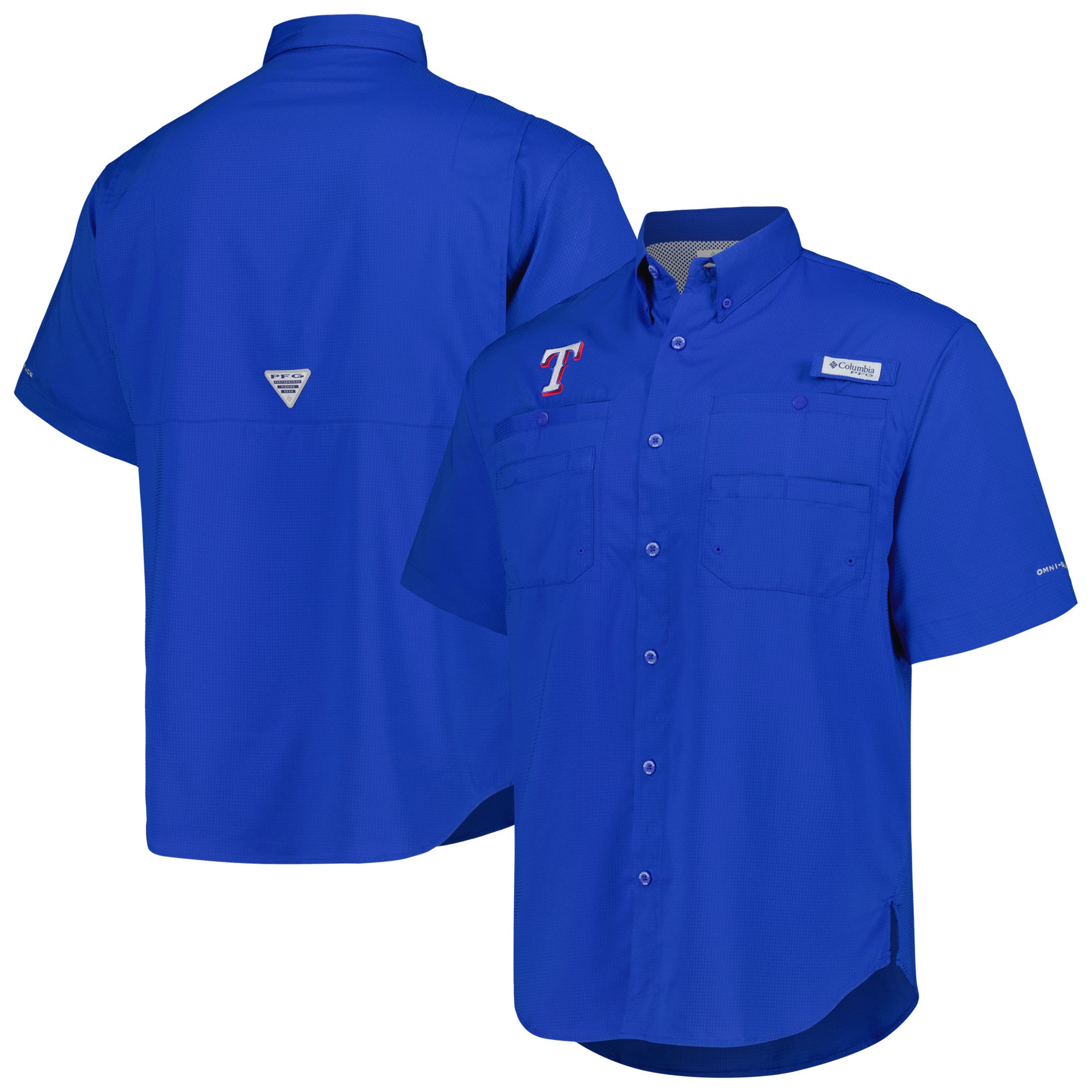 Columbia Omni Shade Fishing Shirt Button Front Sun Protection UPF 50 XXL