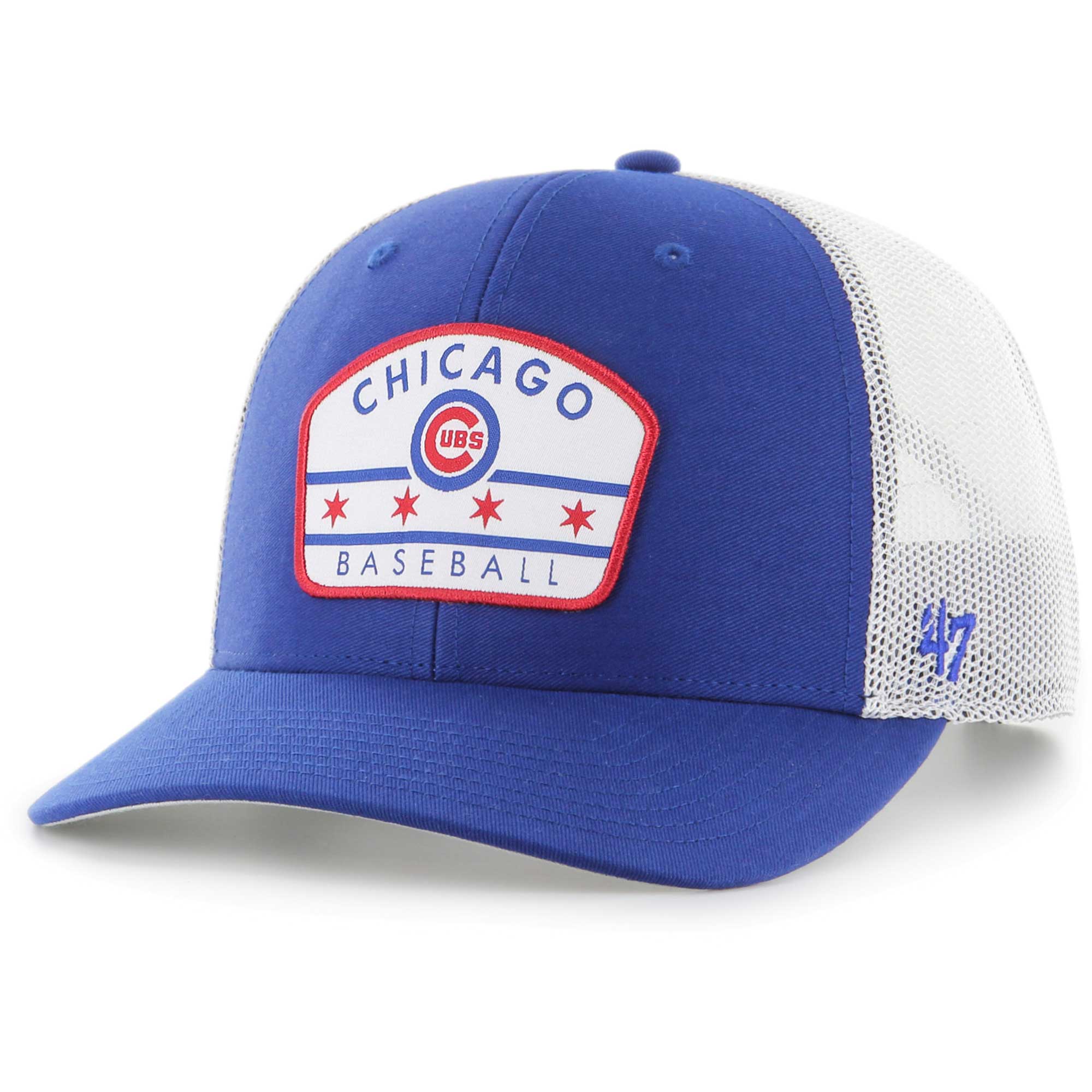 47 Brand Cubs Retro Region Patch Trucker Adjustable Hat | Foot Locker