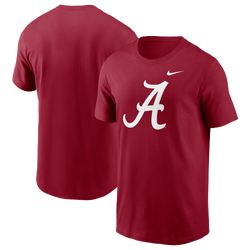 Men's - Nike Alabama Primetime Evergreen Logo T-Shirt - Red